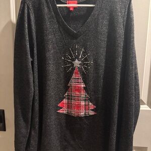 Joyland Christmas Tree grey top size med